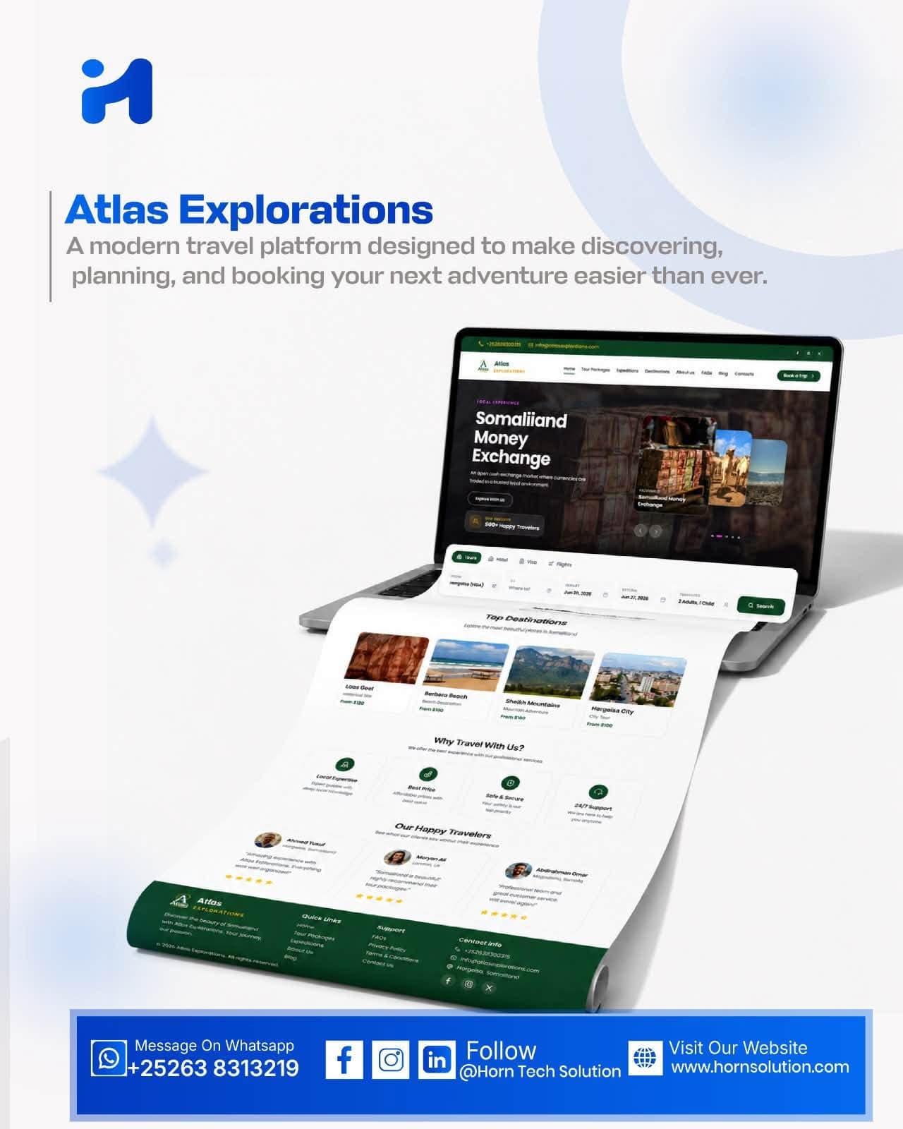 Atlas Explorations — Atlas Explorations — Website Development